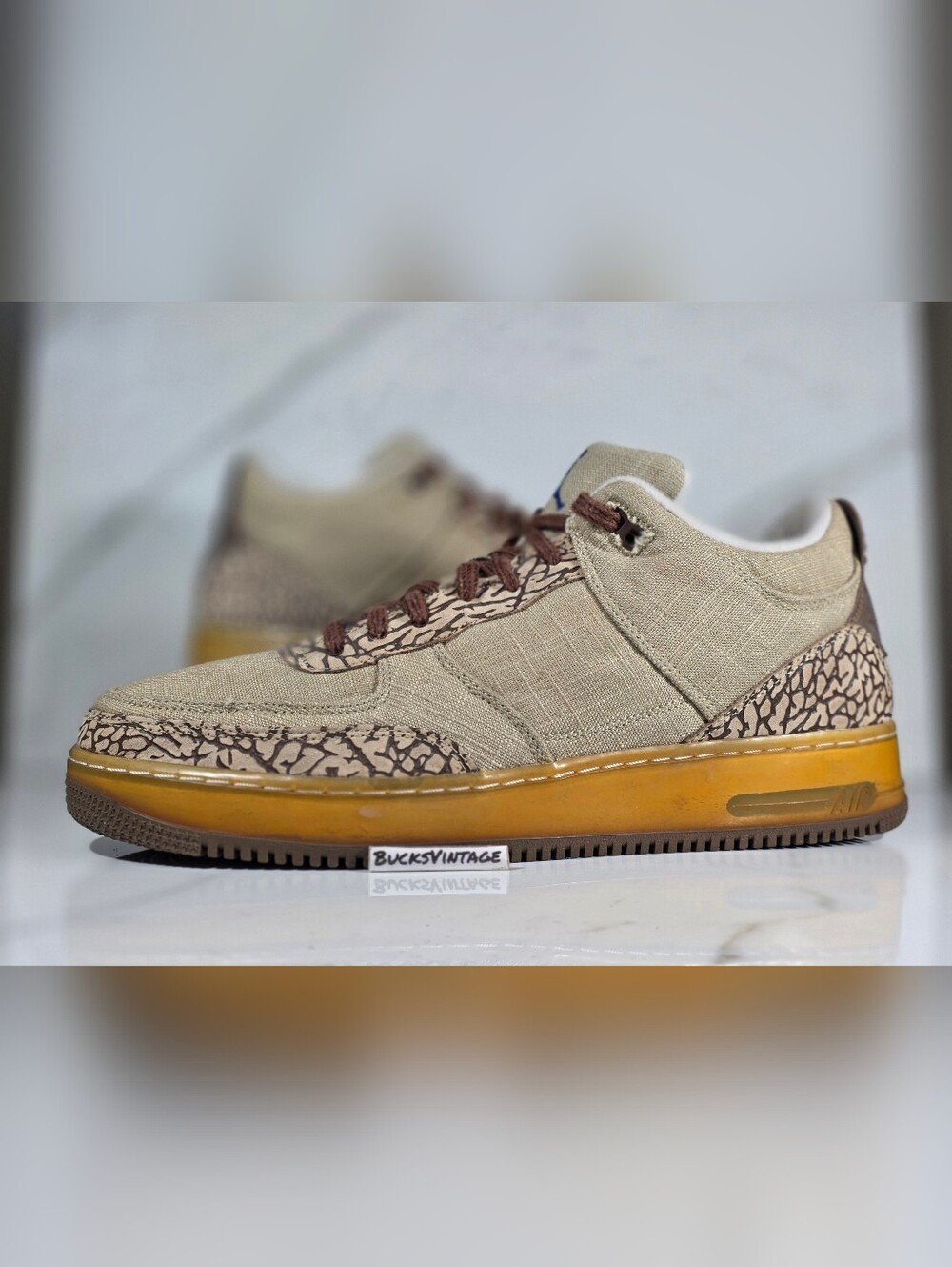 2008 NIKE AIR JORDAN FORCE III 3 RETRO OG FUSION REED OAK CEMENT TRUE BLUE 14